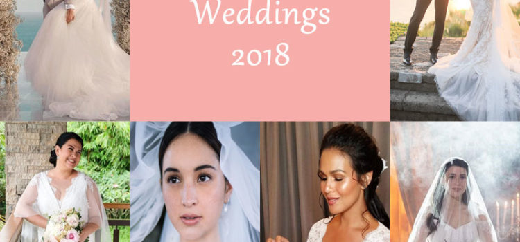 Pinoy Celebrity Weddings in 2018